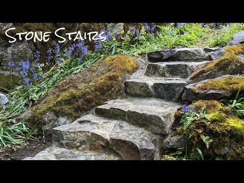 Building Stone Stairs on a Rocky Slope: Timelapses With Osmo Pocket 3!