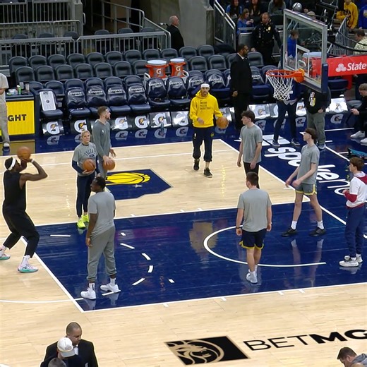 127K views · 448 reactions | Siakam warms up with BetMGM before matchup with Golden State! Warriors-Pacers | 7pm/et on NBA League Pass  | NBA | Facebook