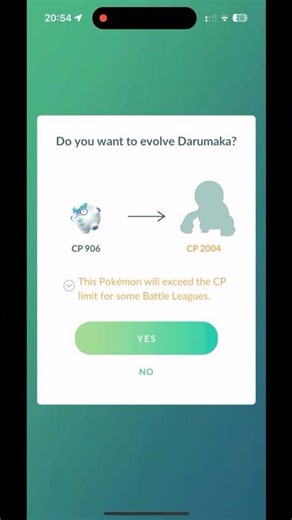 Evolving Galarian #darumaka #pokemon #pokémon #pokemongo #evolution