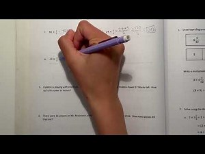 Eureka Math Grade 4 Module 5 Lesson 36 | #mathwithaubrey #homework