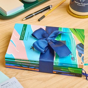 Self-knowledge is a key to happiness. When we know ourselves, we can build the lives we want on a foundation of our own nature, values, and experience. These three Know Yourself Better Journals include prompts and distinctions that will help you gain insight into yourself, and discover ways you might make your life happier. This weekend, get all three journals for the special price of $64.99. Offer ends 10/15. Shop at https://bit.ly/400aVxq. | Gretchen Rubin