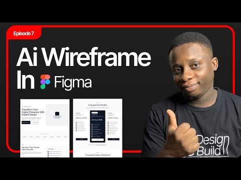 Figma tutorial - AI Wireframes in Figma | EP 7