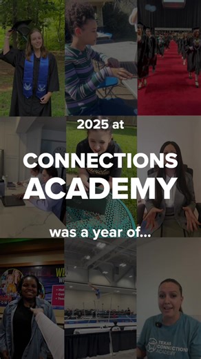 Another year of learning, creativity, and big moments. Here’s a glimpse into some of the moments from 2025 at Connections Academy. 💜