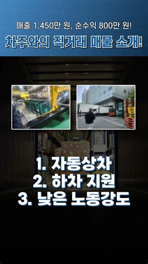 3.5톤 냉동탑차 창업 월 650만원 가능합니까? #화물차 #냉동탑차
