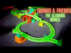 Glow-in-the-Dark Thomas & Edward 🚂 | TrackMaster Glowing Mines Unboxing + Night Play