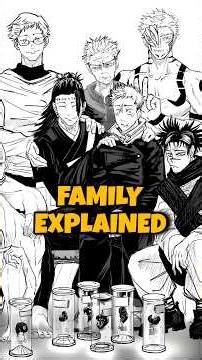 Yuji Family Tree Explained 😳 #jujutsukaisen #shorts