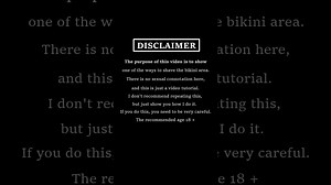 Bikini Waxing Shaving Tutorial 2 #waxing #shaving - YTboob