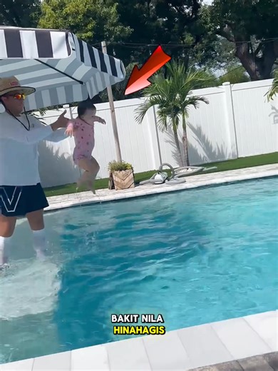 Bakit Hinahagis ang Mga Baby sa Pool?