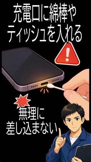 ⚠️やると故障することも…水没したスマホでやってはいけないこと3選 #火災予防 #くらし保安員 #くらし保安員