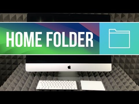 What is Home on an iMac?