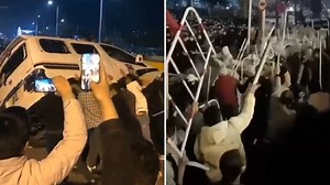 19K views · 238 reactions | WATCH: Hundreds of workers took to the streets around Foxconn's vast iPhone factory in Zhengzhou on Wednesday (Nov 23), confronting hazmat-clad personnel wielding batons in a rare display of public anger in China. Read on: https://tdy.sg/3EXQtEk | TODAY | Facebook