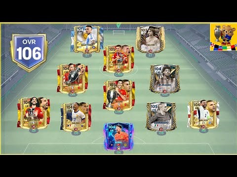 106 OVR TEAM UPGRADE ✅️ | HIGHEST IN FC MOBILE | EXPENSIVE OVERHAUL | INSANE EURO & HOL PACK OPENING