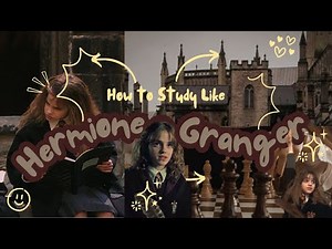 How to Study Like Hermione Granger 🪄 | 10 REAL Study Tips That Actually Work