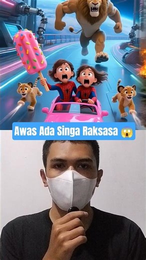 Singa Raksasa atau Paman‼️#shorts