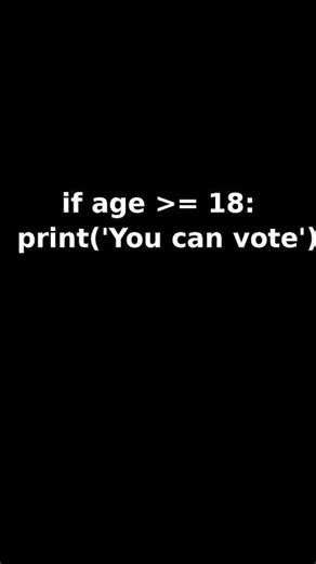 Python Voting Age Checker 🇮🇳 | Python Program in 20 Seconds 😲 #shorts #pythonanddjangofullstackwebok