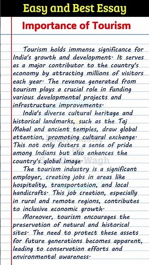 Importance of Tourism in India Essay | The Cultural and Economic Importance of Tourism in India