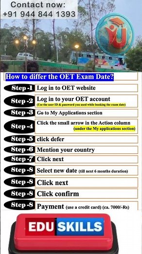 Edu Skills OET: How to Differ OET Exam Date- Rev Dr Saleen – Real Exam Strategies!