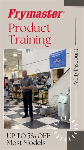 Huge thanks to Dave Morgan for today’s training! We learned how to ask the right questions so customers get the fryer that truly fits their operation — not just any fryer. Plus, the long-term savings of oil filtration? A game changer. Investing now = savings for the life of the unit. | ACityDiscount Restaurant Equipment