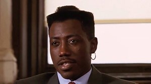 Nino Brown testifies in this classic courtroom scene from the 1991 urban crime classic, “New Jack City”, which featured the directorial debut of Mario Van Peebles (who also featured as Stone, head of the CMB task force). This was a beloved film in my teenage years (and still today!); as usual, I learned to love it through ubiquitous repeats on WPIX 11 and WWOR 9. (Also typical of broadcast standards, the language was heavily edited but much of the violence stayed intact.) Simultaneously gritty a