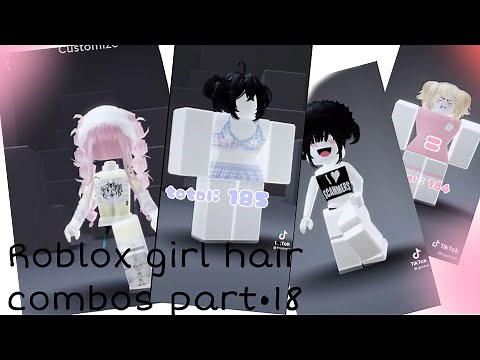 Roblox Girl Hair Combos Part•18