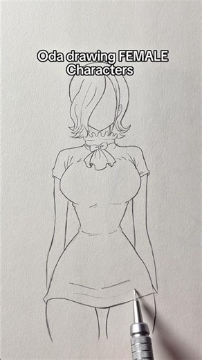 Oda drawing FEMALE Characters