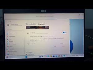How to Enable Live Captions in Windows 11