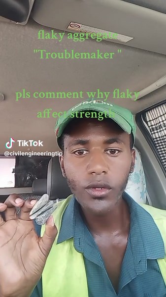 why flaky aggregate affect concrete strength ?#foryou #construction #ethiopian_tik_tok🇪🇹🇪🇹🇪🇹🇪🇹ethipian #engineering #viral