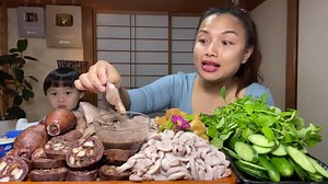 544K views · 14K reactions | Cầm Lòng Sao Cho Đặng Với Mâm Lòng Dồi Chấm Mắm Tôm, Hương Thơm Siêu Quyến Rủ #402 | Quỳnh Trần JP | Facebook