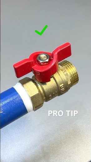 How to use Teflon tape like a PRO! 🚰