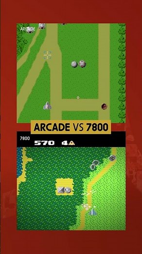 XEVIOUS - Arcade vs 7800 in the Atari 50: NAMCO LEGENDARY PACK! Which do you remember playing?