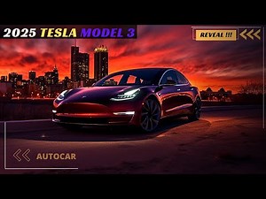 The Future Unveiled 2025 Tesla Model 3 First Look !