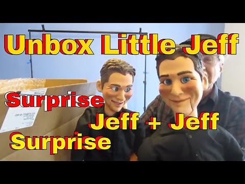 Unboxing of Jeff Dunham's Little Jeff Ventriloquist Dummy