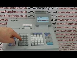 Clerk Not Signed In Sharp XE-A307 / XE-A407 / XE-A507 / XEA307 / XEA407 / XEA507 Cash Registers