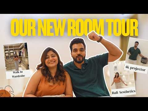 Our New Room Tour ❤️✨ | Aadya & Mayur