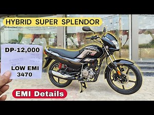 New Hero Super Splendor Bs6 2026 Model Price Detail | Down Payment 💰 Loan Details🔥 EMI, Finance