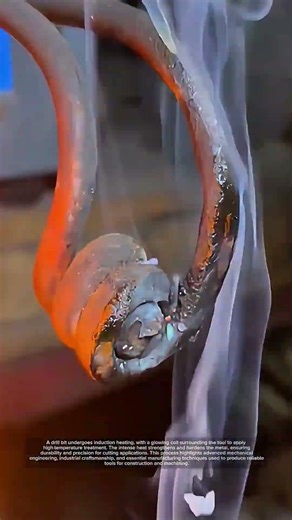 Induction Heating Process | Drill Bit Hardening!