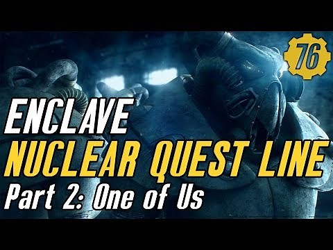 Fallout 76 One of Us: Enclave Nuclear Questline Walkthrough Part 2 #Fallout76