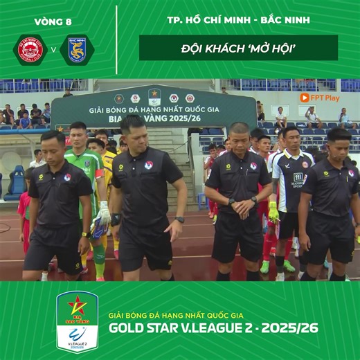 Highlights TP. Hồ Chí Minh vs Bắc Ninh | Bước ngoặt duy nhất mang lại niềm vui cho đội khách. #VPF #BiaSaoVang #VLeague2 #Season20252026 #ShineTogether #FPTPlay #DongLucSport #Jogarbola #HCMCvBNFC | CTCP Bóng đá chuyên nghiệp Việt Nam - VPF