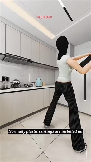 NFS DESIGN STUDIO | Modular kitchen with amazing concept try this🤩😍... #interiordesign #homedecor #moderninteriors #luxuryinteriors #nfsstudio #viralreels... | Instagram