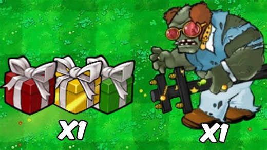 3 随机植物 Vs 暴走舞王伽刚特尔