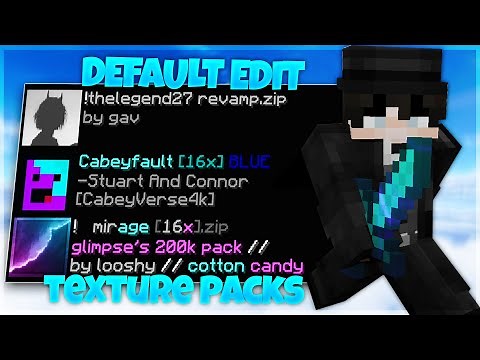 The BEST Default Edit Texture Packs For Bedwars! (1.8.9 PvP)
