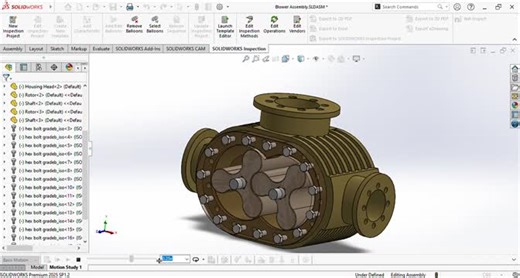 #rootsblower #mechanicaldesign #cadanimation #solidworks #mechanicalengineering #3dmodeling #productdesign | Pranav Sahu