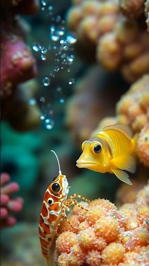 The Symbiotic Dance of Goby Fish and Shrimp