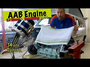 Rebuilding AAB 2.4D Engine 🔧 part 1 | VW T4 Syncro Caravelle / Transporter motor