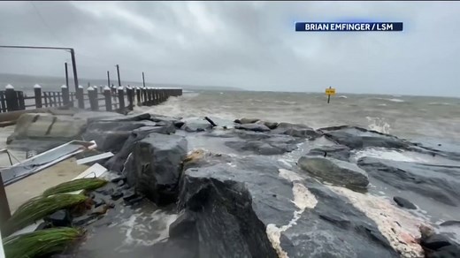 New York escapes direct hit from Tropical Storm Henri