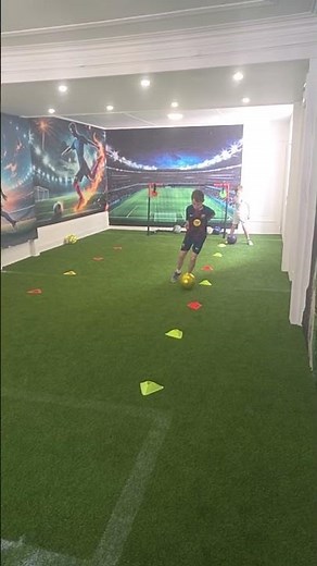 Slalom + dribble libre ⚽🔥 | Enchaînement technique