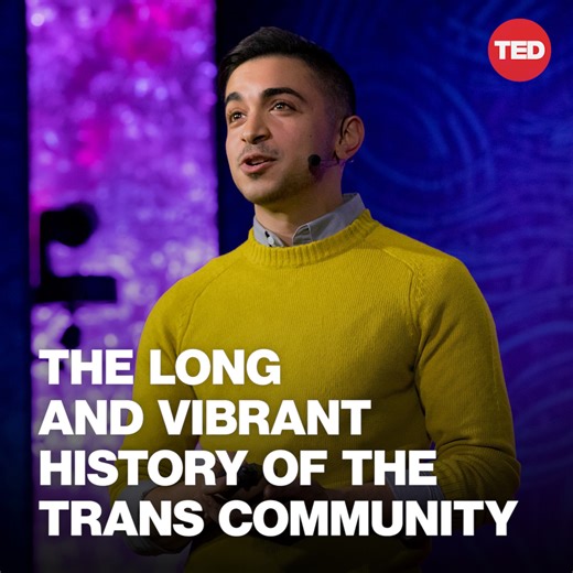 “I belong to an amazing, vibrant community of people that uplift each other even when others won't, that take care of each other even when we are struggling, that somehow, despite it all, still find cause to celebrate each other.” Watch Samy Nour Younes full talk on the history of trans people's fight for equality: http://t.ted.com/PrnQewU | TED