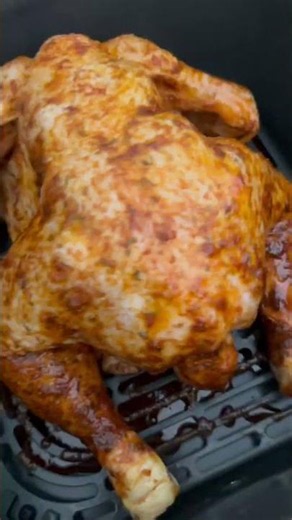 Hähnchen aus der Heißluftfritteuse | kross & saftig #rezept