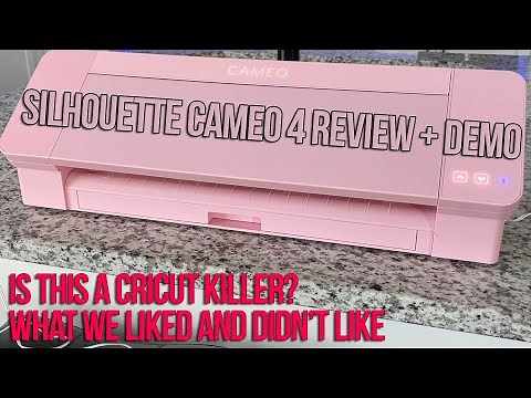 SILHOUETTE CAMEO 4: Is the Silhouette better than Cricut?