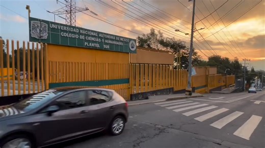 #AlMomento | Así amanece las instalaciones del CCH Sur de la #UNAM tras los hechos registrados el día de ayer. Informa: Armando Martínez | Azteca Noticias